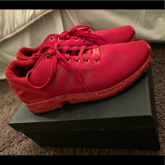 red adidas zx flux